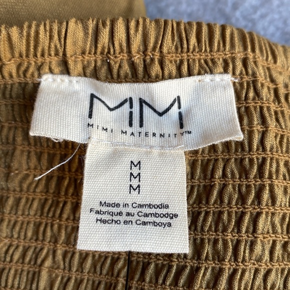 One shoulder maternity dress - Picture 3 of 9